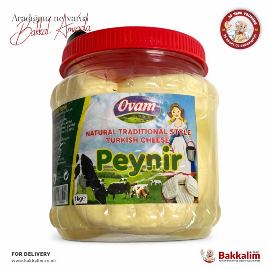 Ovam Doğal Yöresel Türk Peyniri Gelenelsel 1000 Ge