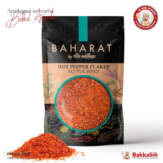 Anthap Hot Pepper Flakes 90 G - TURKISH ONLINE MARKET UK - £2.29