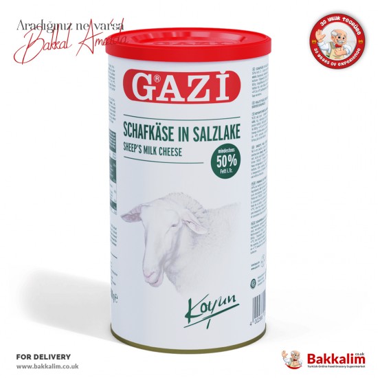 Gazi Sheep's Milk White Cheese Min %50 Fat N800 G