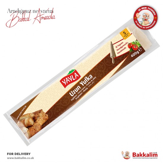 Yayla Long Filo Pastry Leaves 400 G - TURKISH ONLINE MARKET UK - £2.39