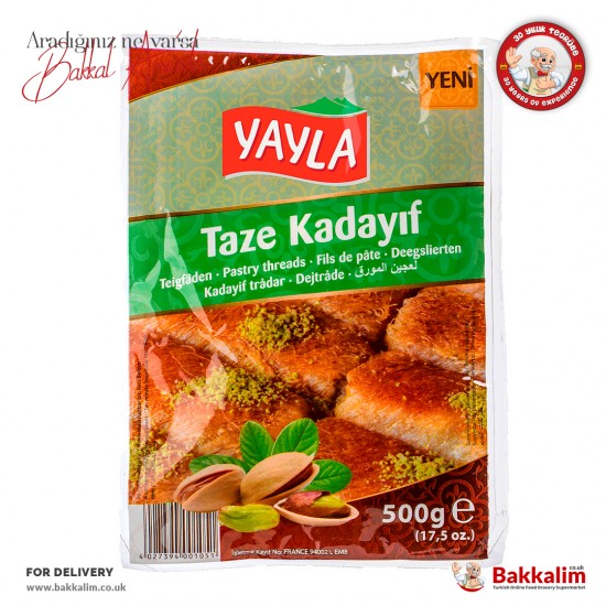 Yayla Pastry Threads 500 G - TURKISH ONLINE MARKET UK - £2.99