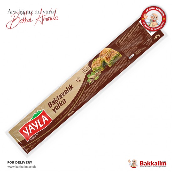 Yayla Filo Pastry Leaves 480 G - TURKISH ONLINE MARKET UK - £2.59