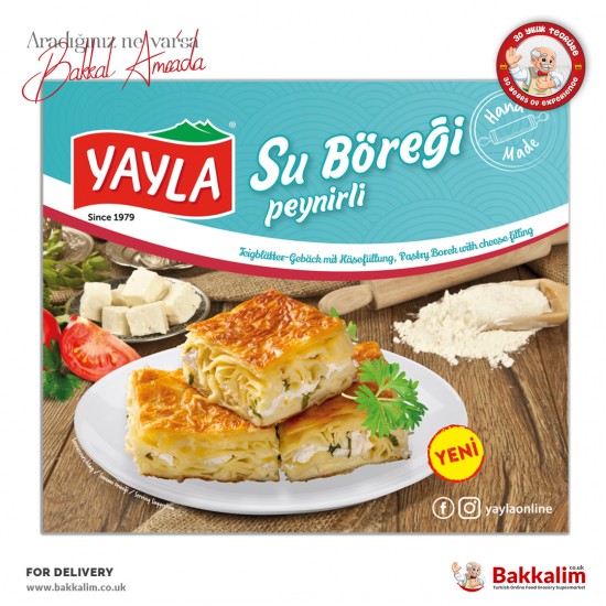 Yayla Pastry Borek With Cheese Filling 700 G - TURKISH ONLINE MARKET UK - £5.89
