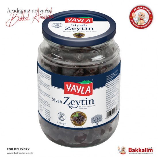 Yayla Black Olives N1000 G