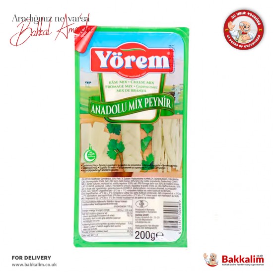 Yörem Anadolu Karışık Peynir 200 Gr