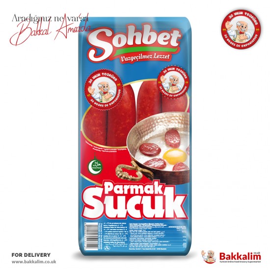 Sohbet Finger Garlic Sausage 200 G - TURKISH ONLINE MARKET UK - £2.49