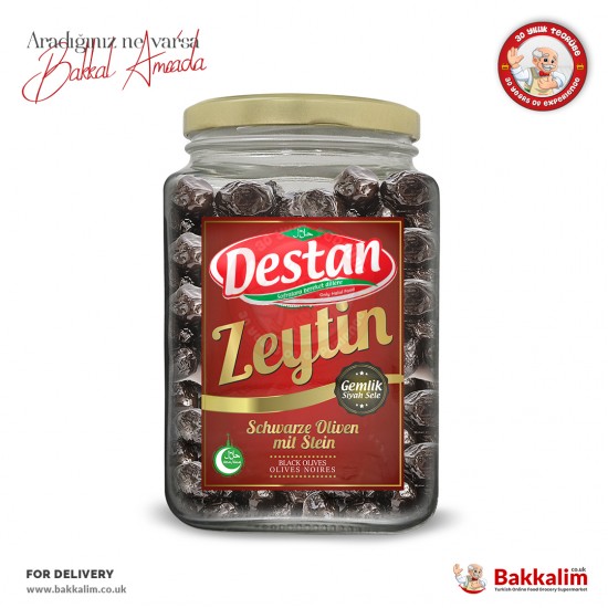 Destan Oily Black Olives 400 G