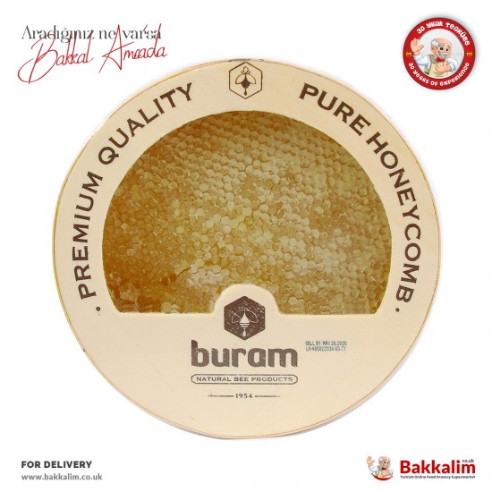 Buram Karakovan Petekli Bal 350 Gr - TURKISH ONLINE MARKET UK - £8.69