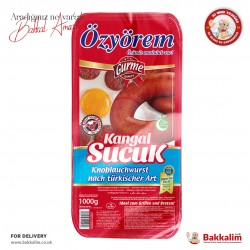 Ozyorem Kangal Beef Turkish Style Sucuk 1000 G