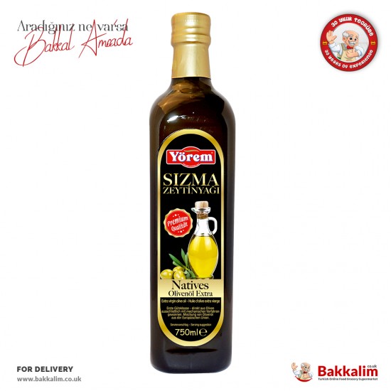 Yorem Extra Virgin Olive Oil Natural 750 Ml