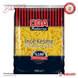 Oba 400 G Sedanini Rigate Pasta