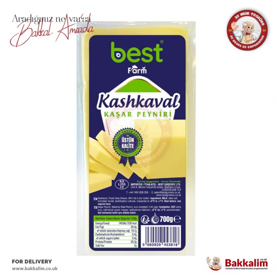 Best Farm Kashkaval Cheese 700 G