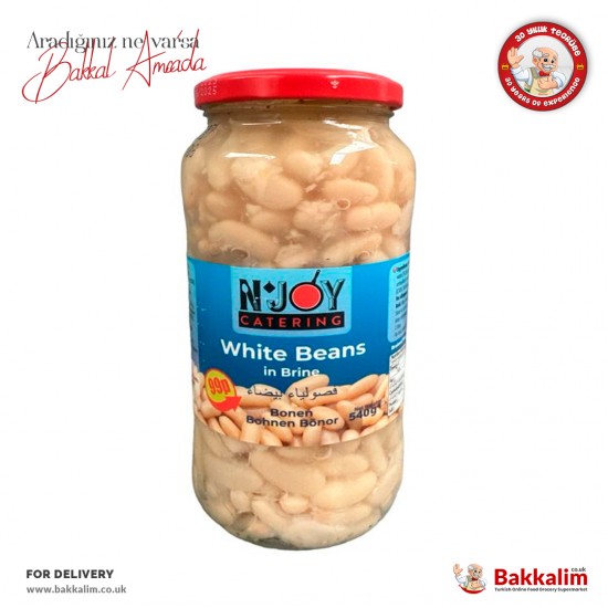 N-Joy White Beans In Brine N540 G