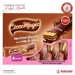 Grande Dolceria Cioco Magic Chocolate Wafer With Cocoa Cream 5 Pcs