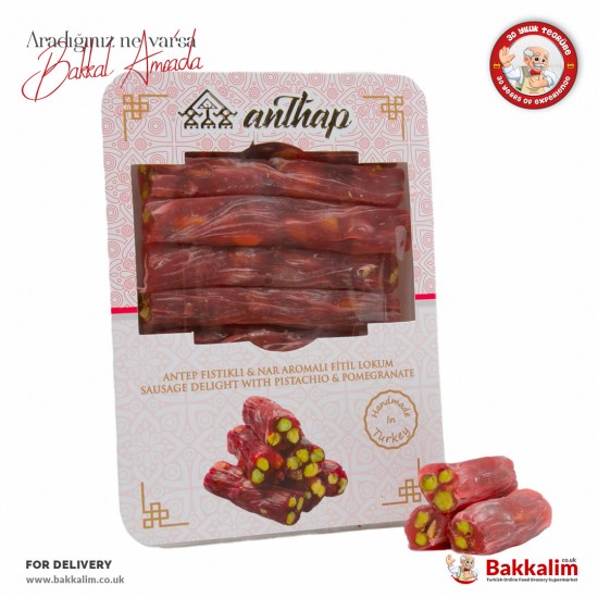Anthap Sausage Delight With Pistachio And Pomegranate 300 G - TURKISH ONLINE MARKET UK - £6.99