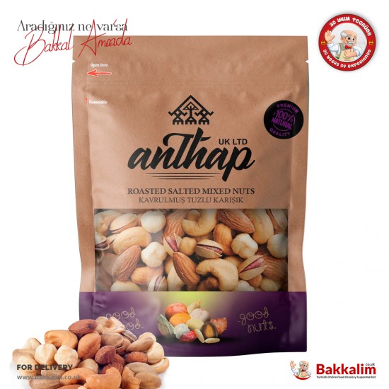 Anthap Ultra Lux Mixed Nuts 300 G - TURKISH ONLINE MARKET UK - £7.59