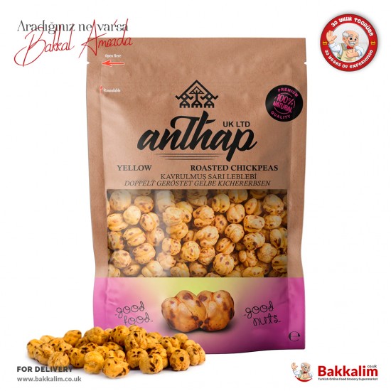 Anthap Sarı Leblebi Kavrulmuş Ve Tuzlu 300 Gr