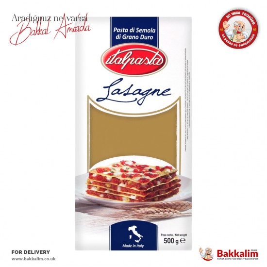 Italpasta Lasagne 500 G - TURKISH ONLINE MARKET UK - £2.99