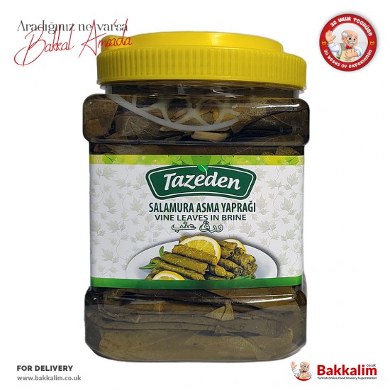 Tazeden Vine Leaves In Brine N400 G