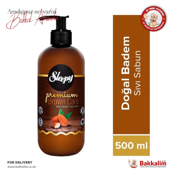 Sleepy Premium Natural Almond Liquid Soap 500 Ml