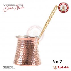 Bakır Türk Kahve Cezvesi No 7 Bakır Türk Kahve Cezvesi No 7