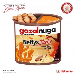 Gazalnuga Sticks Peanut Butter And Sticks 55 G