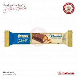 Ulker Istanbul Hazelnut Kadayif And Baklava Filling Milky Chocolate 35 G