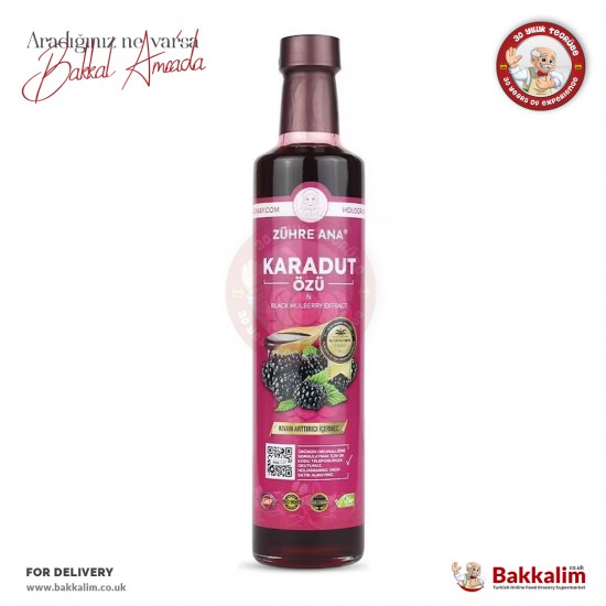 Zuhre Ana Black Mulberry Extract Natural 670 G