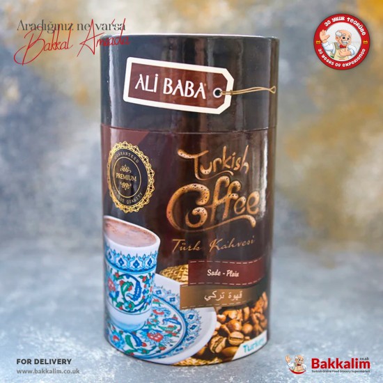 Ali Baba Türk Kahvesi Premium Sade 300 Gr - TURKISH ONLINE MARKET UK - £5.99