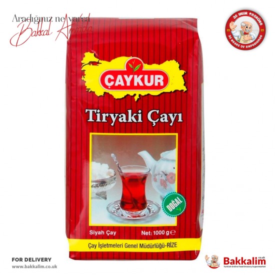 Çaykur Tiryaki Siyah Çay 1000 Gr - TURKISH ONLINE MARKET UK - £8.49