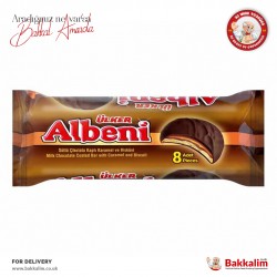 Ulker Albeni Milk Chocolate Coated Biscuits 8 Pcs 344 G