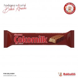 Ulker Cokomilk Milk Chocolate Coated Nougat Bar 24 G