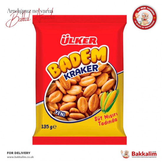 Ülker Badem Kraker 135 Gr - TURKISH ONLINE MARKET UK - £1.39