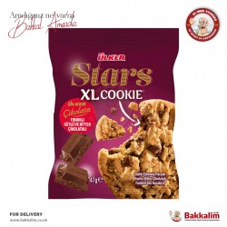 Ülker Stars Kurabiye Fındıklı Sütlü Ve Bitter Çikolatalı 47 Gr