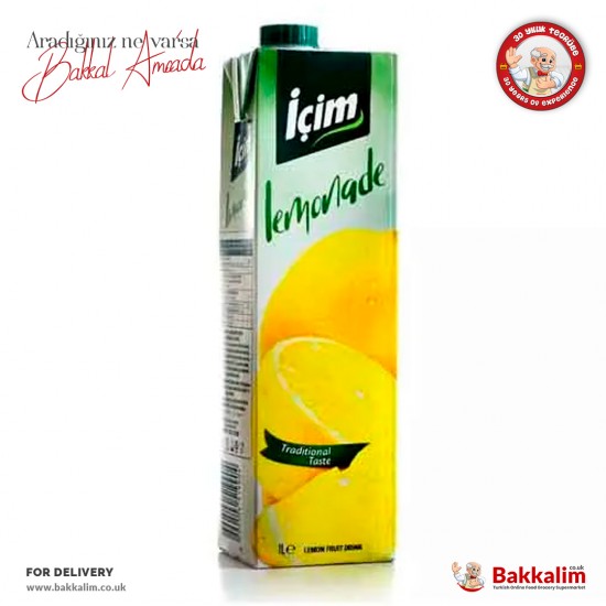 Ulker Icim Lemon Fruit Juice 1000 Ml - TURKISH ONLINE MARKET UK - £1.99