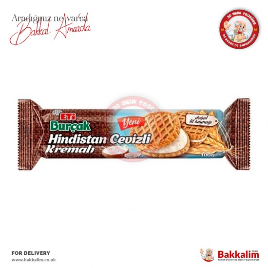 Eti Burcak Coconut Cream Oatmeal Biscuit 100 G