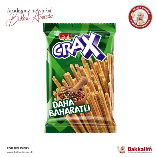 Eti Crax Extra Spicy Pretzel 50 G