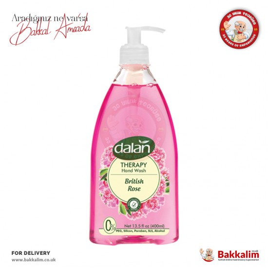 Dalan Therapy Liquid Hand Wash British Rose 400 Ml