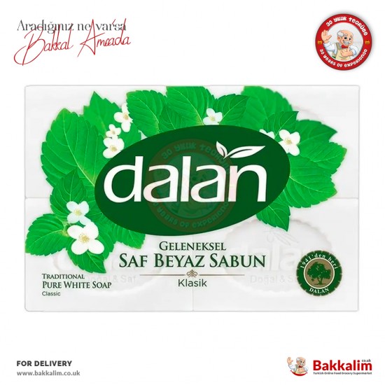 Dalan Traditional Pure White Soap Classic 4 Pcs 500 G