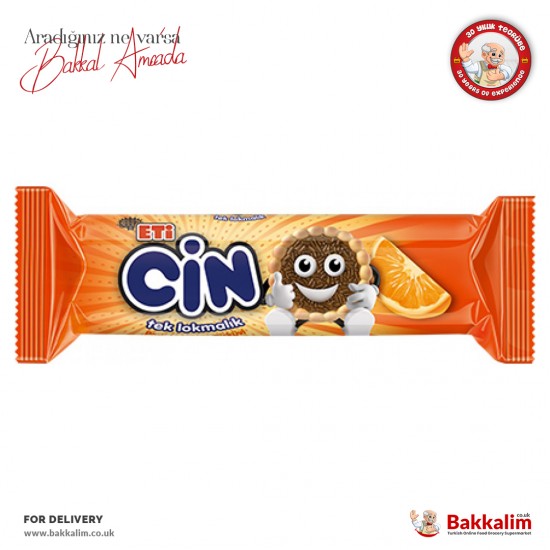 Eti Cin Orange Jelly Biscuits 114 G - TURKISH ONLINE MARKET UK - £0.89