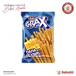 Eti Crax Extra Cheese Pretzel 80 G