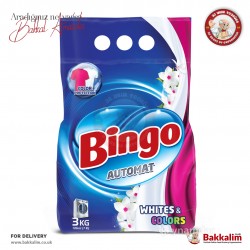 Bingo Automat Beyazlar Ve Renkliler Için Toz Deterjan 3000 Gr