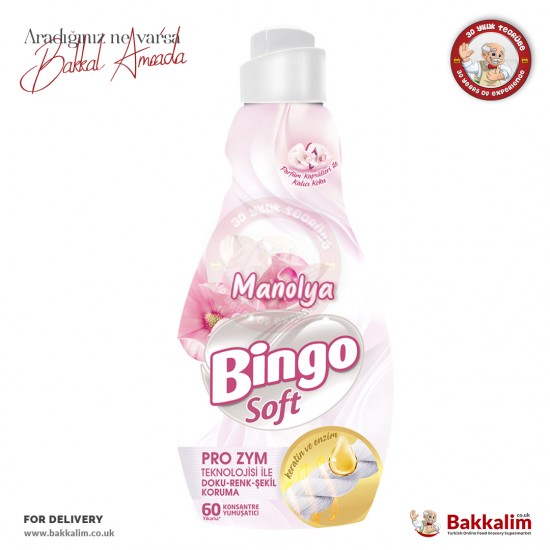 Bingo Soft Magnolia Concentrated Fabric Softener 1440 Ml