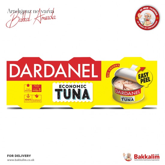 Dardanel Tuna Ekonomik 75 Gr 3 Paket - TURKISH ONLINE MARKET UK - £2.99