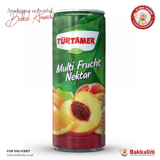 Tamek 250 ml Multi Fruit Nectar Juice Drink - TURKISH ONLINE MARKET UK - £0.89