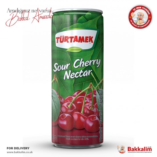 Tamek 250 Ml Sour Cherry Nectar Juice Drink - TURKISH ONLINE MARKET UK - £0.89