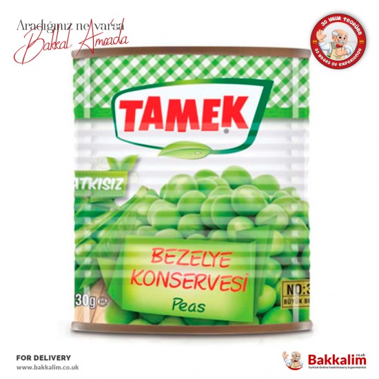 Tamek Bezelye Konservesi 830 Gr - TURKISH ONLINE MARKET UK - £1.99