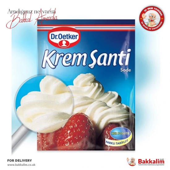 Dr. Oetker Whipped Cream Plain 75 G