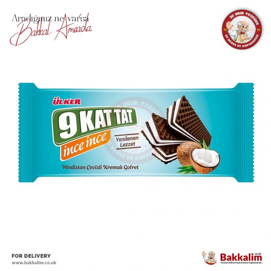 Ulker 9 Kat Tat Thin Coconut Wafer 114 G