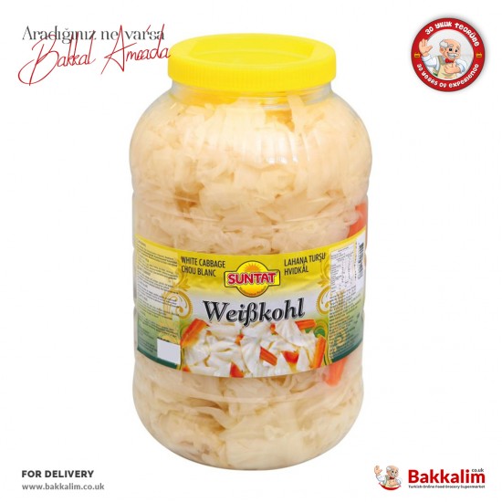 Suntat Pickled White Cabbage 3000 Ml